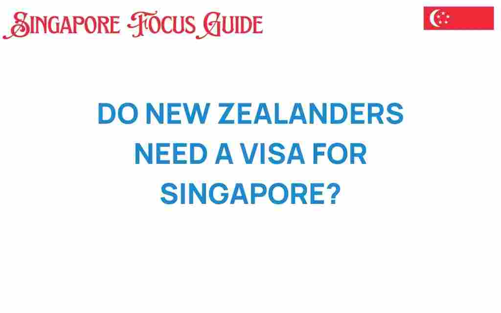 do-new-zealanders-need-a-visa-for-singapore