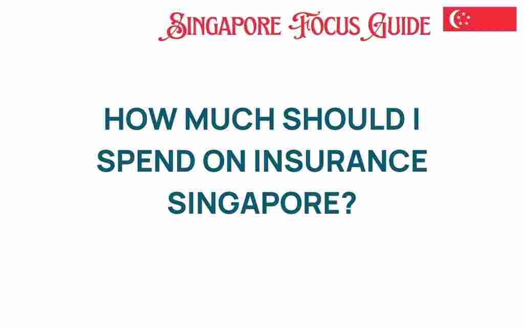 how-much-should-i-spend-on-insurance-singapore