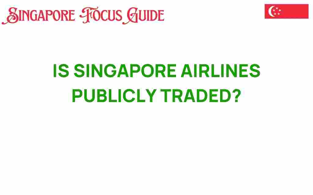 is-singapore-airlines-publicly-traded