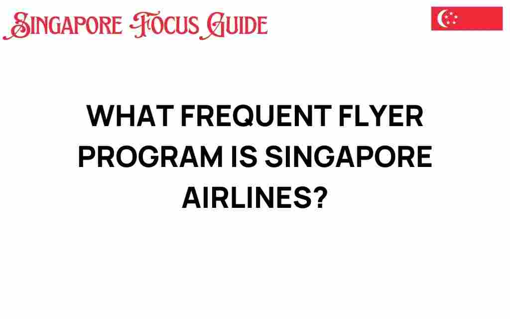 singapore-airlines-frequent-flyer-program