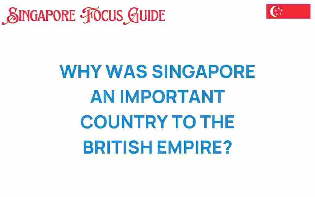 singapore-british-empire-significance